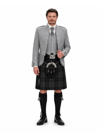 Grey Watch Tartan kilt Outfit