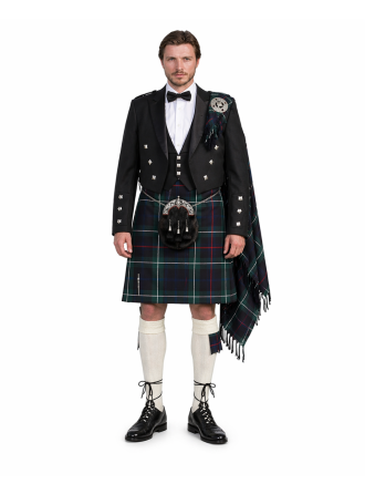 Prince Charlie Men Full Kilt Outfit