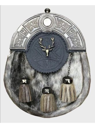 Antique Finished Stag Head Dress Sporran