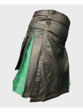 Artisttry Hybrid Leather Kilt