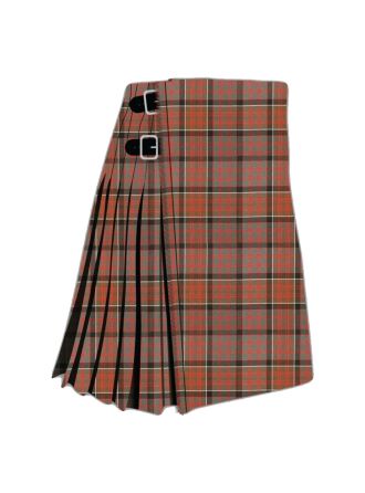 Clan Ranald Weathered Tartan Kilt,Vintage Scottish Clan Kilt USA