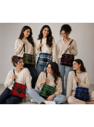 Pride of Scotland Casual Tartan Hand Bag
