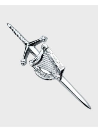 Custom Irish Harp Kilt Pin