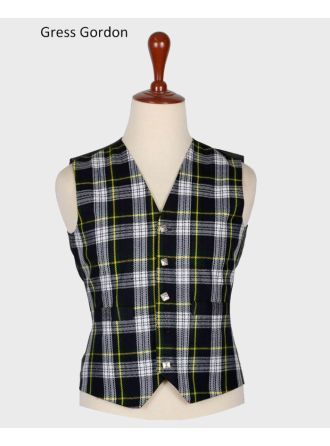 Gordon Dress Tartan Vest