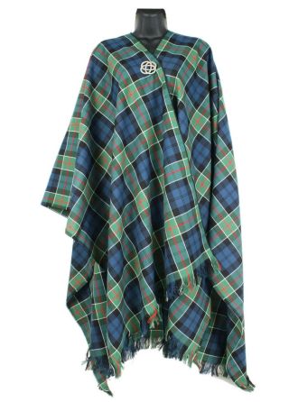 Scottish Tartan Ruana
