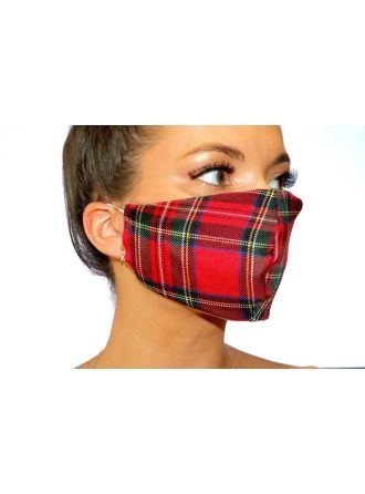 Scottish Tartan Face Mask