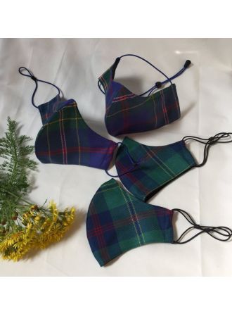 Singh Tartan Wool Face Mask