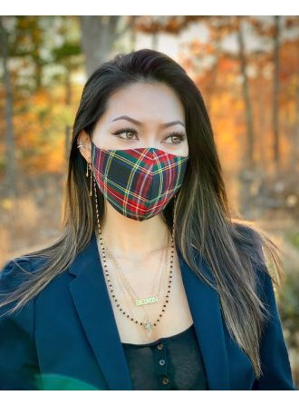 Softest Cotton Tartan Mask
