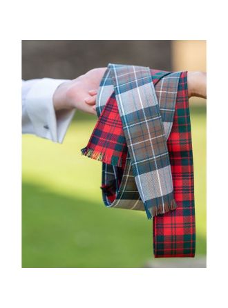 Scottish Tartan Handfasting Scarf Women