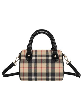 Tartan Plaid Satchel Handbag