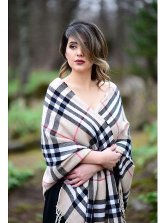 Tartan Shawl for Women