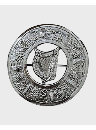Irish Harp Brooch