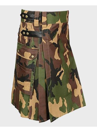 Military Camouflage Tactical Utility Kilt ,,,,