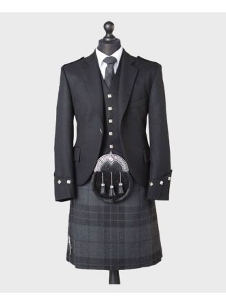 Premium Scottish Argyle Tartan Kilt Outfit