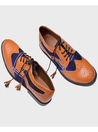 Pride Of Scotland Tartan Ghillie Brogues