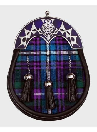 Pride of Scotland Tartan Sporran With Chain