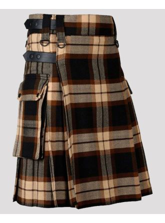 Rose Ancient Utility Tartan Kilt
,