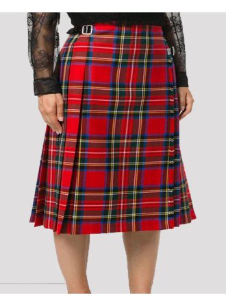 Royal Stewart Mini Kilted Skirt For Women
,Stewart Tartan,Royal Kilt