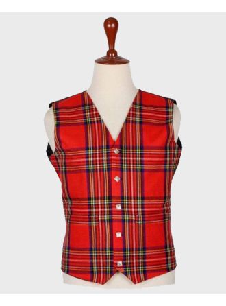 Royal Stewart Tartan Vest
