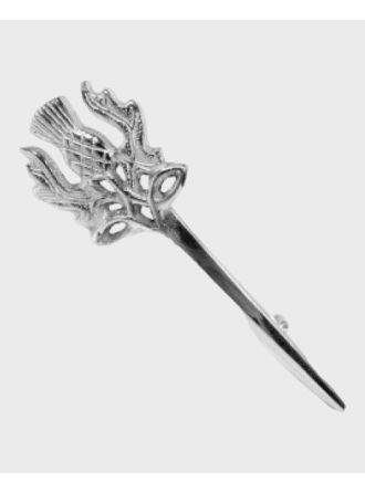 Scottish Antique Thistle Kilt Pin