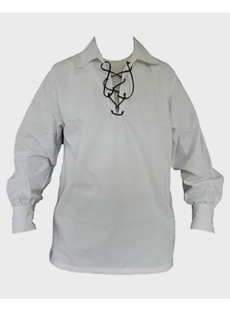 Scottish Mens Jacobite Ghillie Shirts
