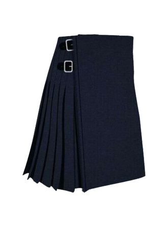 Solid Blue Modern Tartan Kilt
,Contemporary Scottish Kilt USA
