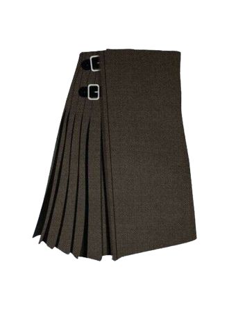 Solid Green Weathered Tartan Kilt,Rugged Scottish Kilt USA