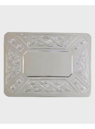 Spiral Design Kilt Belt Buckle