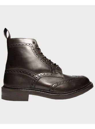 Stow Black Country Leather Dress Man English Shoes
