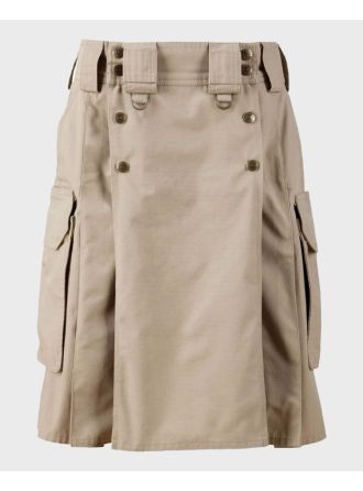 Tactical Khaki Combat Utility Kilt