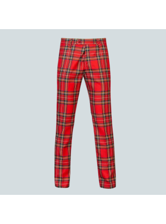 Scottish Royal Stewart Tartan Wool Trousers for Men | True Kilt